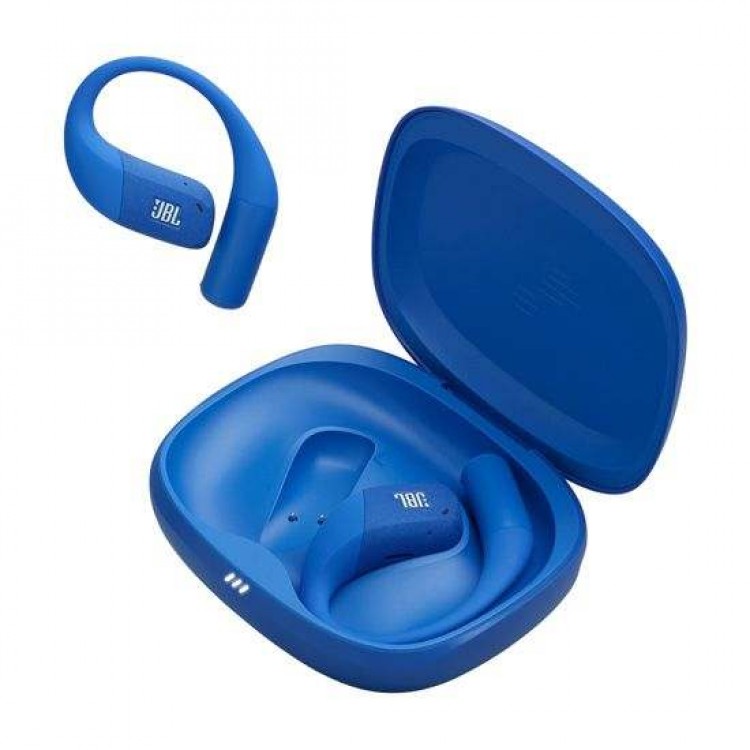 JBL by HARMAN Endurance Zone BLUETOOTH True Wireless Hands-Free Αir conduction Open-ear Ακουστικά - ΜΠΛΕ - JBLENDUZONEBLU