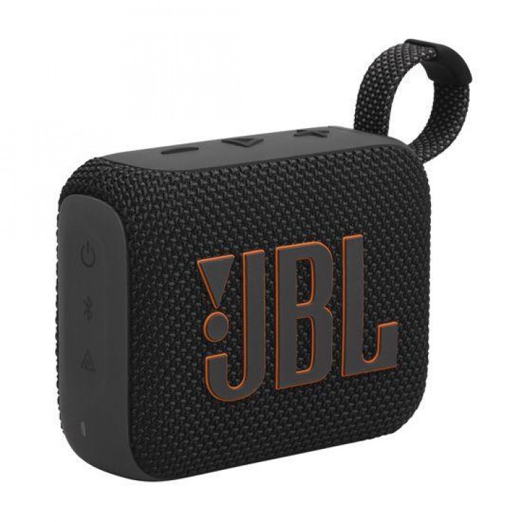 JBL GO 4 Φορητό Ασύρματο Bluetooth Ηχείο, Waterproof IP67 Palm Sized Water Resistant - ΜΑΥΡΟ - JBLGO4BLK