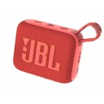 JBL GO 4 Φορητό Ασύρματο Bluetooth Ηχείο, Waterproof IP67 Palm Sized Water Resistant - ΚΟΚΚΙΝΟ - JBLGO4RED