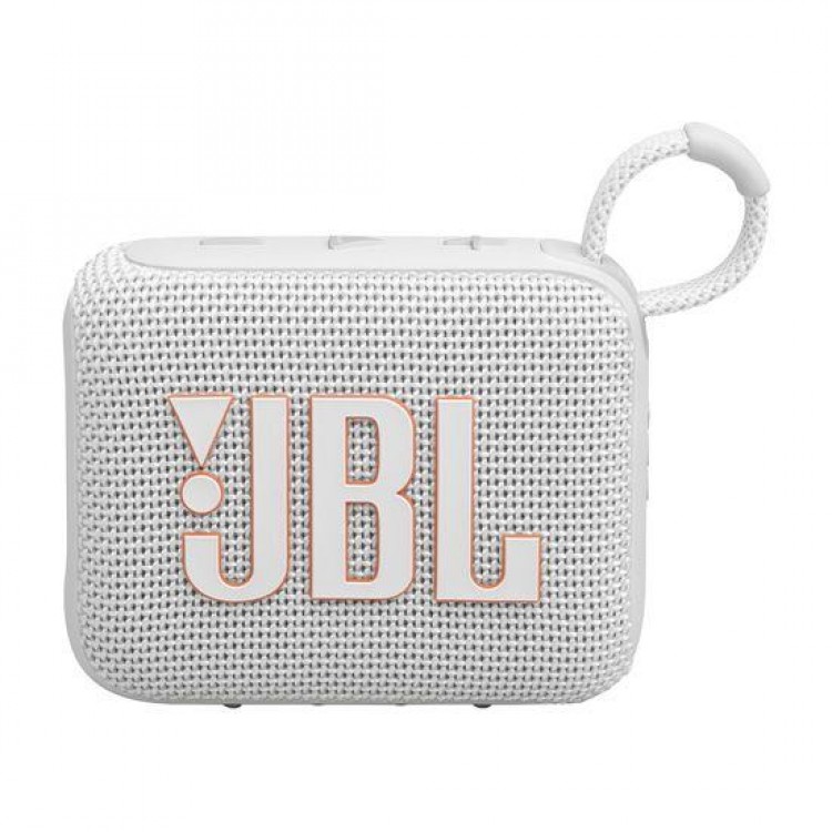 JBL GO 4 Φορητό Ασύρματο Bluetooth Ηχείο, Waterproof IP67 Palm Sized Water Resistant - ΛΕΥΚΟ - JBLGO4WHT