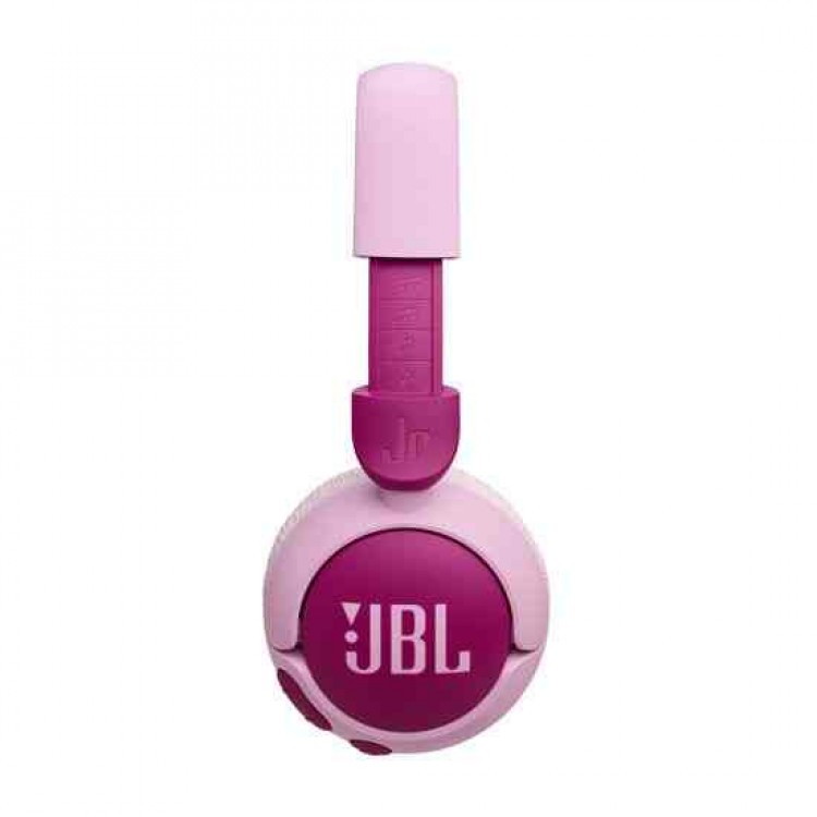 JBL by HARMAN JR320BT Bluetooth Ασύρματα ακουστικά Hands-Free Over Head Εργονομικά με μικρόφωνο - Purle ΡΟΖ - JBLJR320BTPUR