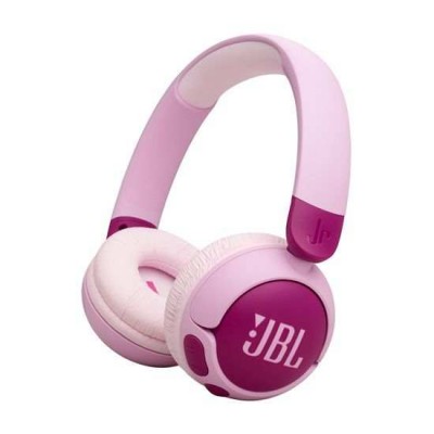 JBL by HARMAN JR320BT Bluetooth Ασύρματα ακουστικά Hands-Free Over Head Εργονομικά με μικρόφωνο - Purle ΡΟΖ - JBLJR320BTPUR