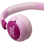 JBL by HARMAN JR320 ενσύρματα ακουστικά Hands-Free Over Head Εργονομικά με μικρόφωνο - ΜΩΒ - JBLJR320PUR