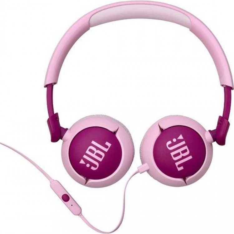 JBL by HARMAN JR320 ενσύρματα ακουστικά Hands-Free Over Head Εργονομικά με μικρόφωνο - ΜΩΒ - JBLJR320PUR