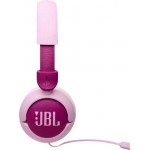 JBL by HARMAN JR320 ενσύρματα ακουστικά Hands-Free Over Head Εργονομικά με μικρόφωνο - ΜΩΒ - JBLJR320PUR