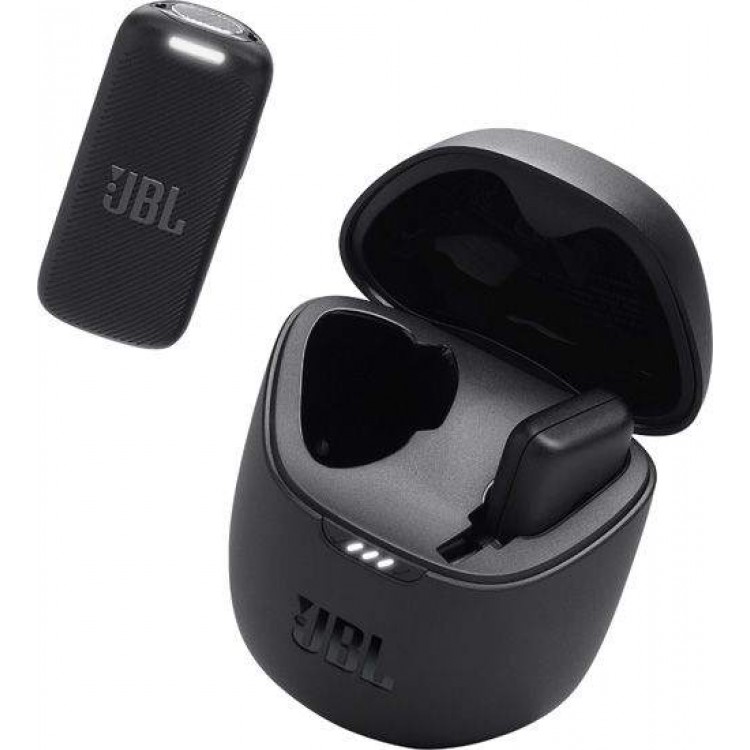 JBL by HARMAN Micro Quantum Stream Wireless BT USB-C Ασύρματα Ακουστικά Ear-Buds, Wearable wireless streaming microphone - ΜΑΥΡΟ - HA-JBLSTRMWLUSBCBLK