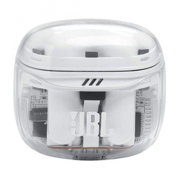 JBL by HARMAN Tune TWS Flex 2, True Wireless Ear-Buds Headphones, NC, Touch, BT Headset BLUETOOTH Hands-Free με εργονομικά Earbuds - ΛΕΥΚΟ Ghost Edition - JBLTFLEX2GWHT 