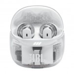 JBL by HARMAN Tune TWS Flex 2, True Wireless Ear-Buds Headphones, NC, Touch, BT Headset BLUETOOTH Hands-Free με εργονομικά Earbuds - ΛΕΥΚΟ Ghost Edition - JBLTFLEX2GWHT 