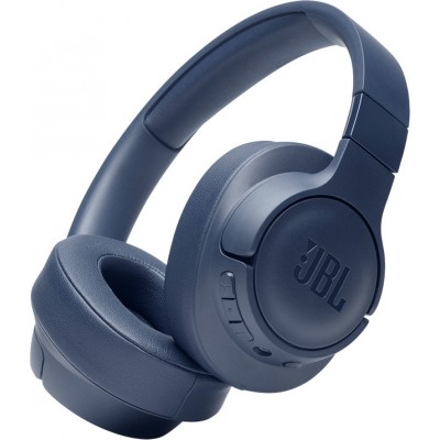 JBL by HARMAN Tune 710BT Bluetooth Ασύρματα ακουστικά Hands-Free Over Head Εργονομικά με μικρόφωνο - ΜΠΛΕ - ΗΑ-JBLT710BTBLU