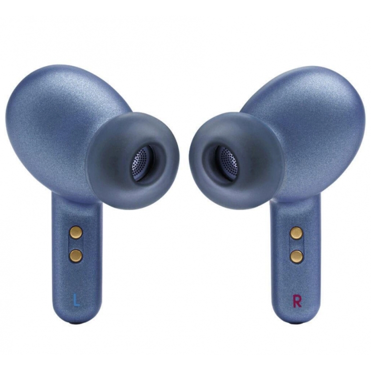JBL by HARMAN Live Pro 2 TWS, True Ασύρματα Ακουστικά Ear-Buds Headphones, True ANC, Wrl. Charging, Touch, BT Headset Hands-Free με εργονομικά Earbuds - Μπλε - JBLLIVEPRO2TWSBLU