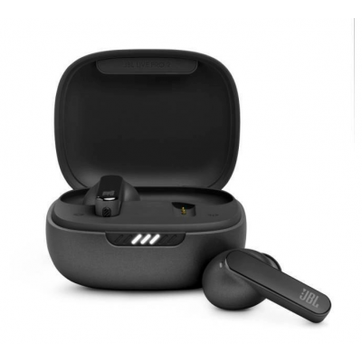 JBL by HARMAN Live Pro 2 TWS, True Ασύρματα Ακουστικά Ear-Buds Headphones, True ANC, Wrl. Charging, Touch, BT Headset Hands-Free με εργονομικά Earbuds - ΜΑΥΡΟ - JBLLIVEPRO2TWSBLK