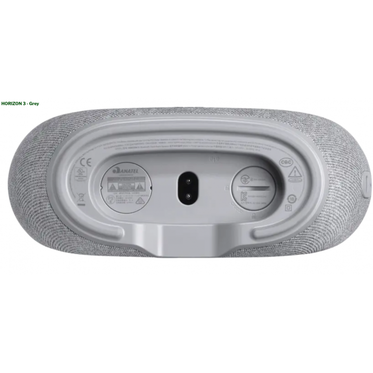 JBL Horizon 3 Φορητό Ασύρματο Bluetooth Ηχείο, clock radio με λειτουργίες sleep/αφύπνισης ξυπνητήρι - ΓΚΡΙ - JBLHORIZON3GRYEP