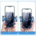 Joyroom JR-ZS241 Air Vent Car Mount Wireless Charger 15W - Black