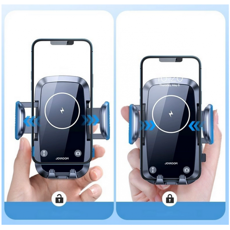 Joyroom JR-ZS241 Air Vent Car Mount Wireless Charger 15W - Black