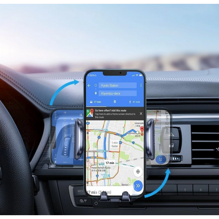 Joyroom JR-ZS241 Air Vent Car Mount Wireless Charger 15W - Black