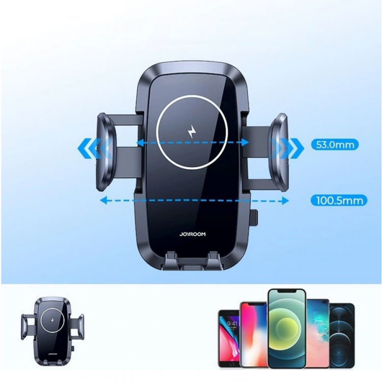 Joyroom JR-ZS241 Air Vent Car Mount Wireless Charger 15W - Black