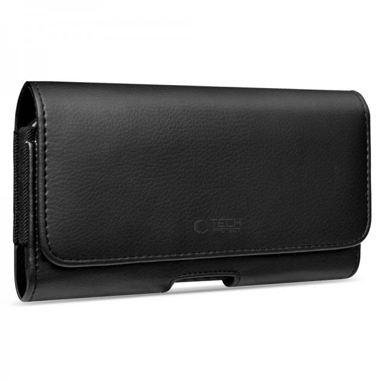 Θήκη Tech Protect Ζώνης Universal SmartPhone Holster Pouch for 5.8"-6.8" Black - ΜΑΥΡΗ - SM80