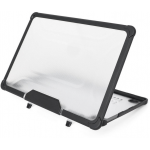 Θήκη Honju FIT Kickstand για Apple MacBook Air 15,3" (M2 2023, M3 2024, M4 2025) - ΜΑΥΡΟ ΔΙΑΦΑΝΟ - 62608