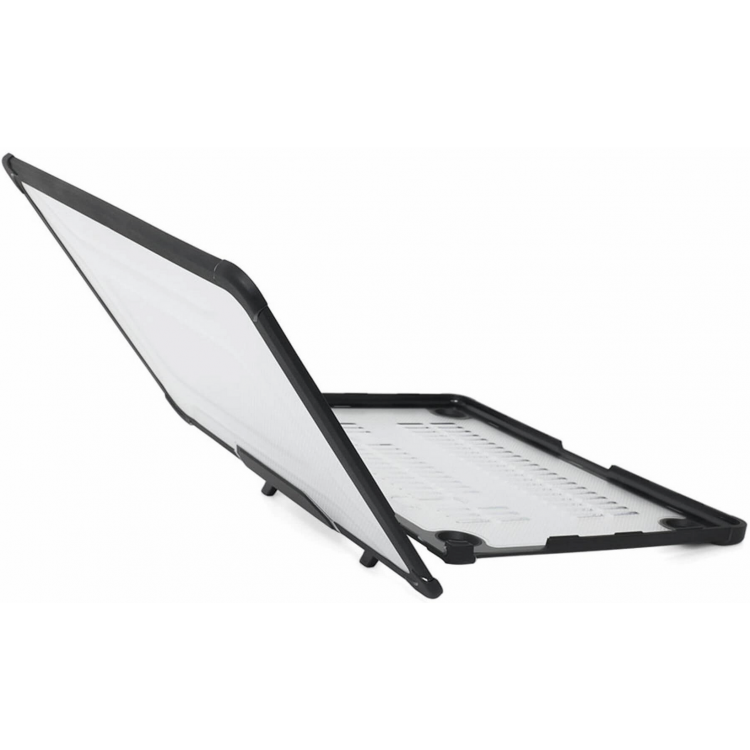 Θήκη Honju FIT Kickstand για Apple MacBook Air 15,3" (M2 2023, M3 2024, M4 2025) - ΜΑΥΡΟ ΔΙΑΦΑΝΟ - 62608