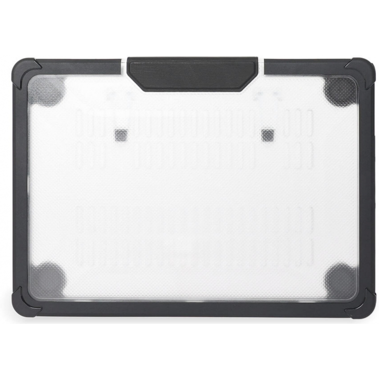 Θήκη Honju FIT Kickstand για Apple MacBook Air 15,3" (M2 2023, M3 2024, M4 2025) - ΜΑΥΡΟ ΔΙΑΦΑΝΟ - 62608