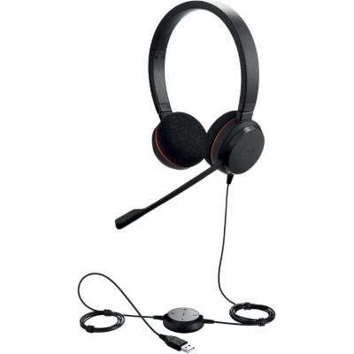 Jabra 100-55900000-99 Evolve 20 Professional headset with easy call management and great sound - Μαύρο