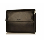 KNOMO Knomad Γνήσια Δερμάτινη τσάντα Sleeve για iPad 9-10", Smartphones and Tablets 10" - ΜΑΥΡΟ - KN-14-091-BLK