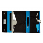 KNOMO Knomad Γνήσια Δερμάτινη τσάντα Sleeve για iPad mini 7-8", Smartphones and Tablets 8" - ΜΑΥΡΟ - KN-14-090-BLK