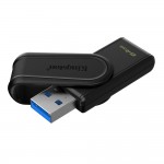 Kingston Memory Stick DataTraveler Exodia S USB 3.2 Stick FlashDrive, 64GB - ΜΑΥΡΟ - DTXS/64GB