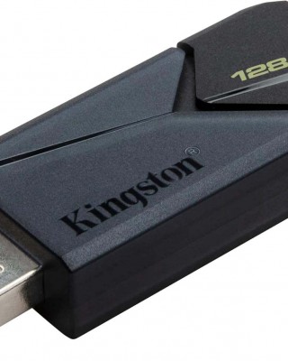 Kingston Memory Stick DataTraveler Exodia Onyx USB 3.2 Stick FlashDrive, 128GB - ΜΑΥΡΟ - DTXON/128GB