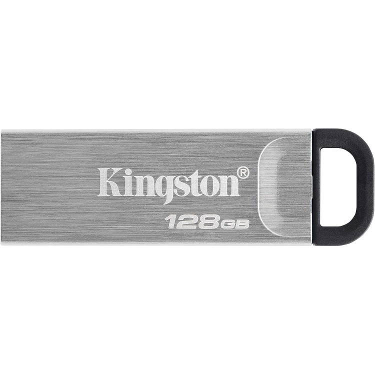 KINGSTON USB Stick DT Kyson (DTKN/128GB) - USB-A 3.2 FlashDrive, 128GB - Black