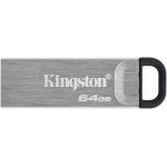 KINGSTON USB Stick DT Kyson (DTKN/64GB) - USB-A 3.2 FlashDrive, 64GB - Black