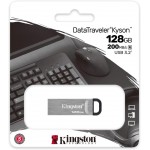 KINGSTON USB Stick DT Kyson (DTKN/128GB) - USB-A 3.2 FlashDrive, 128GB - Black