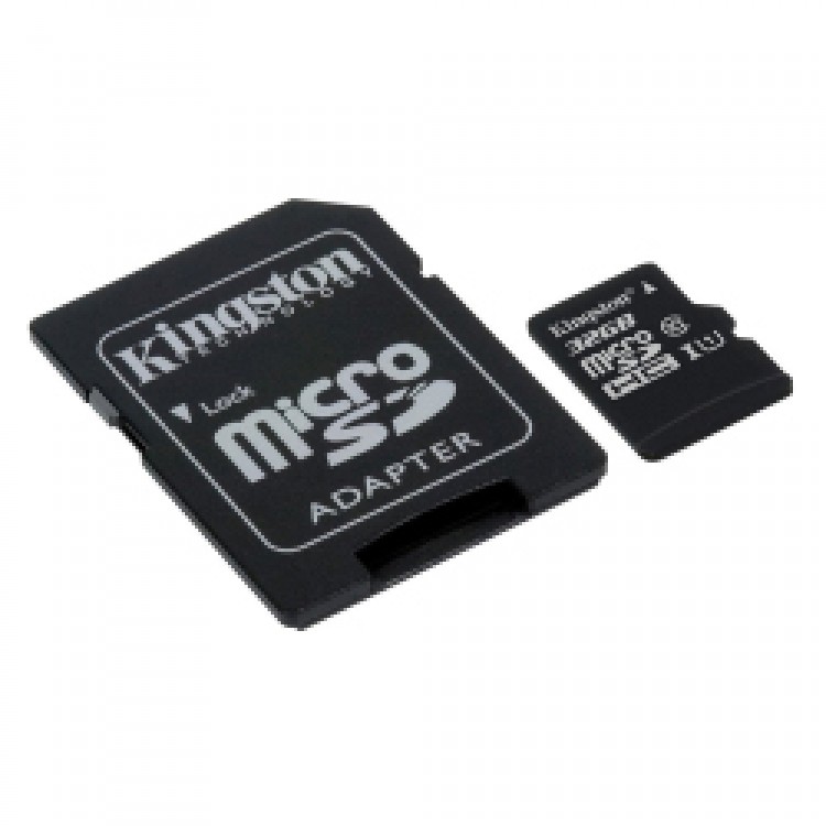 KINGSTON Memory Card MicroSD SDC1032GB SP, Class 10 με SD ADAPTER