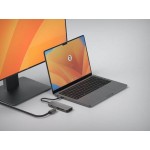 LINQ PRO καλώδιο Braided Display Port σε Display Port, για 8K Display/TV 8K/60Hz ή 4K/144Hz 32Gbps , DP1.4 32Gbps HDR, 2μ. - LQ-LQ48025 - ΓΚΡΙ