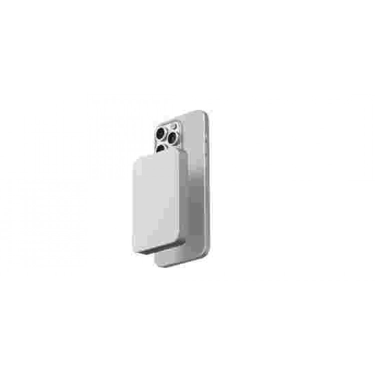 LINQ MAGSAFE SLIM Magnetic Wireless PowerBank 10K με MAGSAFE Qi2, 15W με Θύρα USB-C,Μαγνητικός Φορητός Ασύρματος Φορτιστής 10.000mAh - LQ-LQWP102 - ΓΚΡΙ