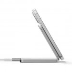 LINQ 3σε1 MAGSAFE SLIM Magnetic Wireless PowerBank 8.000mAh & Βάση με MAGSAFE , 20W με Θύρα USB-C, iPhone/Watch/AirPods - LQ-LQWPS082 - ΓΚΡΙ