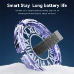 Yesido Ασύρματο ΑΝΑΔΙΠΛΩΜΕΝΟ Πληκτρολόγιο Bluetooth (KB27) - Type-C, 150mAh,  5.0, Compact Design, ΥΠΕΡ-ΛΕΠΤΟ - ΜΑΥΡΟ - KB27