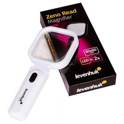 Levenhuk Zeno Read ZR10 LED Magnifier - WHITE