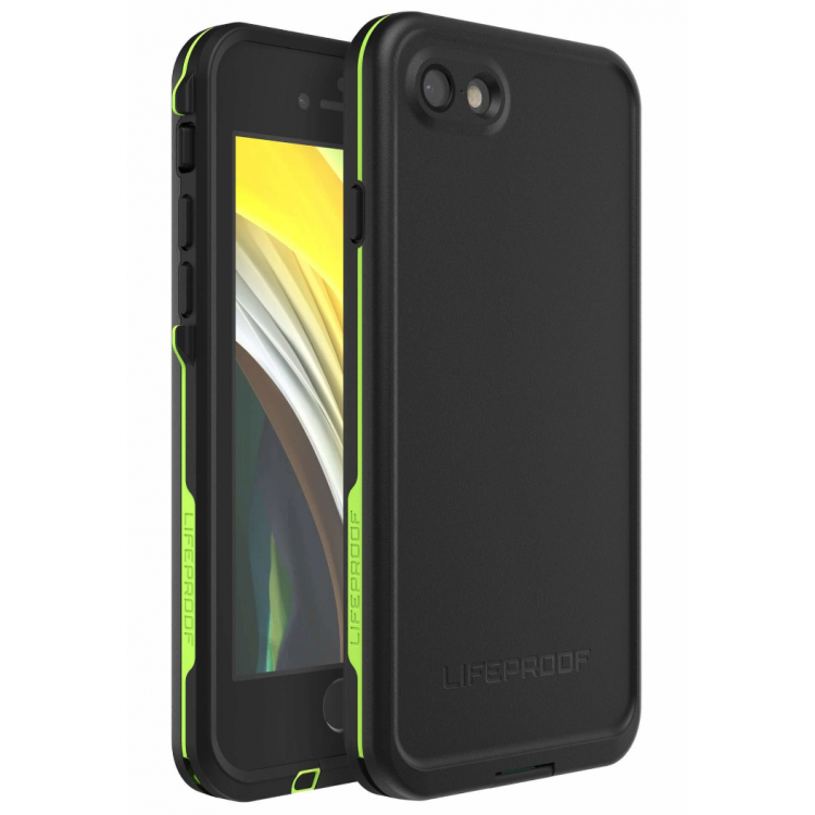 Lifeproof FRĒ Αδιάβροχη για Apple iPhone SE (2022 & 2020)/8/7  - Night Lite Μαύρο - 77-56788