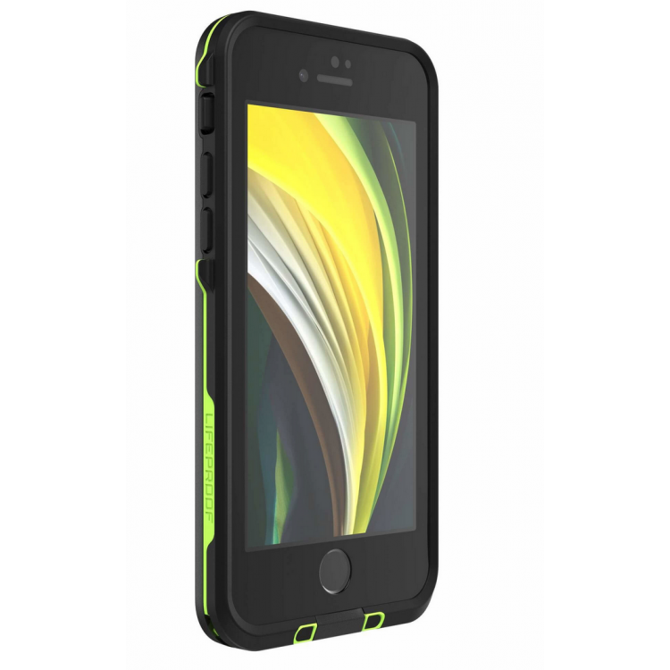 Lifeproof FRĒ Αδιάβροχη για Apple iPhone SE (2022 & 2020)/8/7  - Night Lite Μαύρο - 77-56788