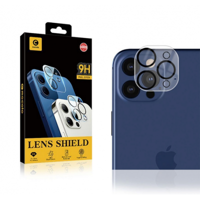 MOCOLO Γυαλί προστασίας TG+ για CAMERA LENS του APPLE IPHONE 12 PRO 6.1 - ΔΙΑΦΑΝΟ ΜΑΥΡΟ
