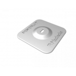 Maclocks Compulocks Universal Tablet Lock Adhesive Security Plate with Keyed Coiled Cable Lock - M1-CL15CUTL