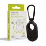 Mobile Origin θήκη σιλικόνης μπρελόκ για Samsung SmartTag 2 - ΜΑΥΡΟ - MO-SST2-BLK