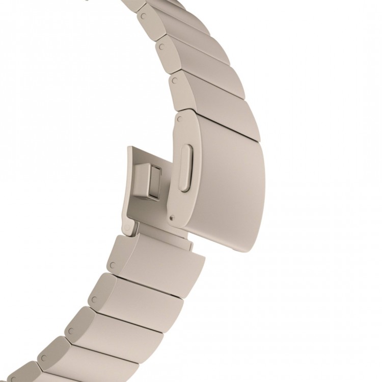 Mobile Origin Titanium BAND Μπρασελέ Μεταλλικό για Apple Watch SERIES - 42mm-44mm-45mm-49mm ULTRA - ΑΣΗΜΙ - AWTB-TITAN-SLV