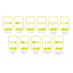 Mobile Origin 90W CA22 Ταχυφορτιστής αυτοκινήτου με 1xUSB-C/1xUSB-A θύρες & 2x ανασυρόμενα USB-C καλώδια 0.6μ. - ΜΑΥΡΟ - MO-90CCH-CA22