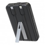 Mobile Origin Ασύρματος Φορτιστής MAGSAFE Powerbank 10.000mAh, με Lightning και USB-C καλώδιο, PB11 - ΜΑΥΡΟ - MO-WMP-PB11