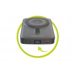 Mobile Origin Ασύρματος Φορτιστής MAGSAFE 15W Powerbank 10.000mAh, PB9 - ΜΑΥΡΟ - MO-WMP-PB9