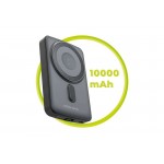 Mobile Origin Ασύρματος Φορτιστής MAGSAFE 15W Powerbank 10.000mAh, PB9 - ΜΑΥΡΟ - MO-WMP-PB9