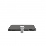Mobile Origin Blade MAGSAFE Powerbank 3.000mAh ασύρματος Φορτιστ΄ής, με ενσωματωμένο USB-C καλώδιο - ΓΚΡΙ ΜΑΥΡΟ - PBB-3KC-GRY