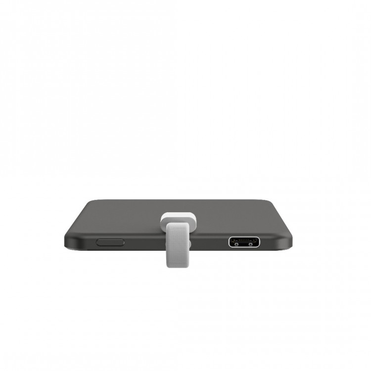 Mobile Origin Blade MAGSAFE Powerbank 3.000mAh ασύρματος Φορτιστ΄ής, με ενσωματωμένο USB-C καλώδιο - ΓΚΡΙ ΜΑΥΡΟ - PBB-3KC-GRY